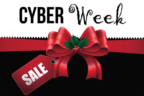 cyber week sale.